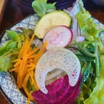 福本屋 - 野菜サラダ付き