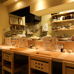 おばんざい椿 - カウンター席