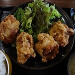 なるとキッチン - 小樽ザンギ定食（3+1ケ）