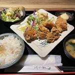 Kanzen Koshitsu Izakaya Nagomi - ■唐揚げ定食¥1,000