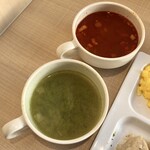 コンフォートホテル - 朝食スープ