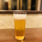 RESTAURANT TAMURA - ◎先ずは生ビールから。