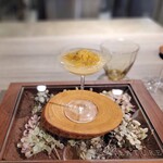 MONICA - トウモロコシのブランマンジェ 北海道産塩水雲丹