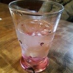 九つ井 - お水のグラス