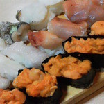 魚元 - つぶ貝はコリコリ