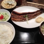 焼きやき蔵人 - 日替わり煮魚定食:煮あなご