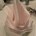 トラットリア ラ ブリアンツァ - かわいらしくセッティングがしてありました。