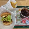 Mosu Baga - てりやきバーガーとオニポテセットでアイスコーヒー