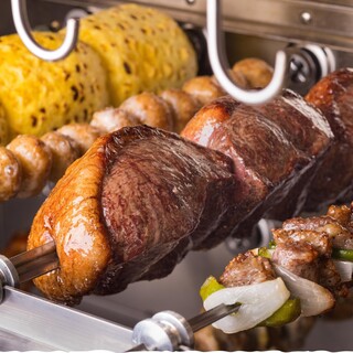 Finish with a special machine! All-you-can-eat churrasco with 20 types of Churrasco, the most in Chiba