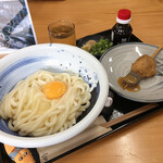 讃岐醤油うどん 青天上 - やっと来れて何より満足である⤴⤴