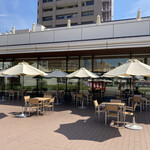 築地本願寺カフェ Tsumugi - 外観