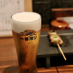 Hakata No Yoru Yakitori Maru - ビールが進む♪