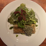 ヌガ - 鮎のパートフィロ包み焼き