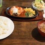 タングステン - 由利和牛ハンバーグセット980円