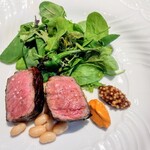 La Brianza - もう少しレア目の方が好みとかも思うけど、お肉の素材の良さ助けあって楽しめたと思う。この日はスーシェフもお休みだったし致し方ないかな。シェフ不在多い中皆さまご苦労お有りかと思うし…