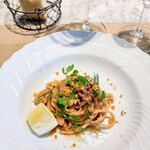 La Brianza - たぶん急きょ考案して作ってくださったお料理。ご配慮ありがたい