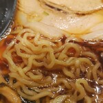 弟子屈ラーメン - 麺アップ