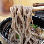 Nakayoshi - 冷しミニそば　麺リフト