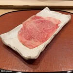 御料理 寺沢 - 北上牛 A-5のサーロイン