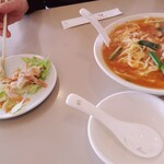 桂林 - タンタン麺のセット