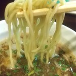 おおぜき中華そば店 - つけ汁にイン