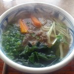 ほくほく庵 - 【2013年03月】肉＠700円。