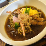 中華そば麦右衛門 - こちらも冷や冷や最高！！五目ひやし中華そば(*⁰▿⁰*)