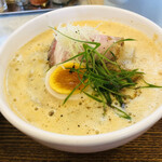 中華そば麦右衛門 - 念願のベジポタ中華そば〜美味しかった〜(T_T)