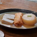 大八 - こんにゃく、ごぼてん、大根
