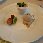 上野精養軒本店 グリル - デザート盛り合わせ