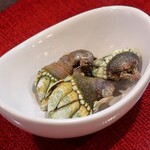 つかふき屋 - 亀の手の塩ゆで