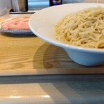 宍道湖しじみ中華蕎麦 琥珀 - 宍道湖しじみつけ蕎麦 1,200円、特製トッピング 400円、大盛 150円 ♪