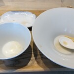 宍道湖しじみ中華蕎麦 琥珀 - 完飲完食 ♪