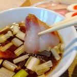 宍道湖しじみ中華蕎麦 琥珀 - 豚バラチャーシュー ♪