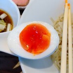 宍道湖しじみ中華蕎麦 琥珀 - 味玉 ♪