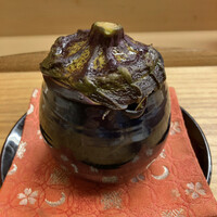 赤坂 菊乃井 - 賀茂茄子の揚げ出し