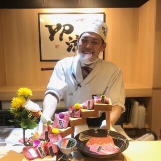 【カウンター】極上料理に『ゆったり和モダン空間』テーブル