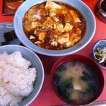 四川飯店 - マーボー定食