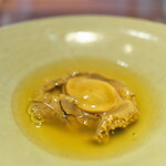 ShinoiS - 水だけで時間をかけて戻したアワビ。