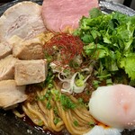 らぁ麺やまぐち 辣式 - 特製麻婆まぜそばアップ