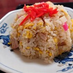 ファミリー食堂 プリンス - アップ、花型に盛られてます