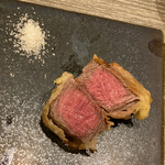 大衆天ぷらtoかすそば風土.はなれ - 牛ヒレ