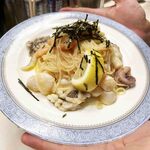 がばちょ - 冷い海幸のタラ子パスタ（750円）