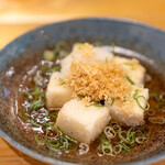 Fried soup stock tofu