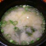 北海道マルハ酒場 - 味噌汁