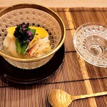 馬車道 大かわ - 三輪素麺とゴールドラッシュ・毛蟹