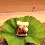 馬車道 大かわ - 鱧カツサンド