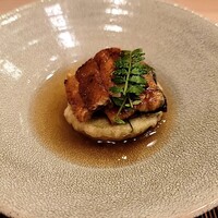 馬車道 大かわ - 鰻と水ナス天婦羅