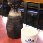 Toriya Sa - 冷酒「風の森」純米（1合￥770）。奈良県御所市・油長酒造、注目度の高まる蔵元