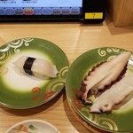 回転寿し トリトン - たこ頭が小さくなった。